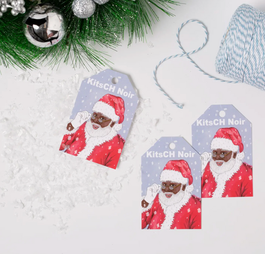 Santa Gift Tags (3 pack)