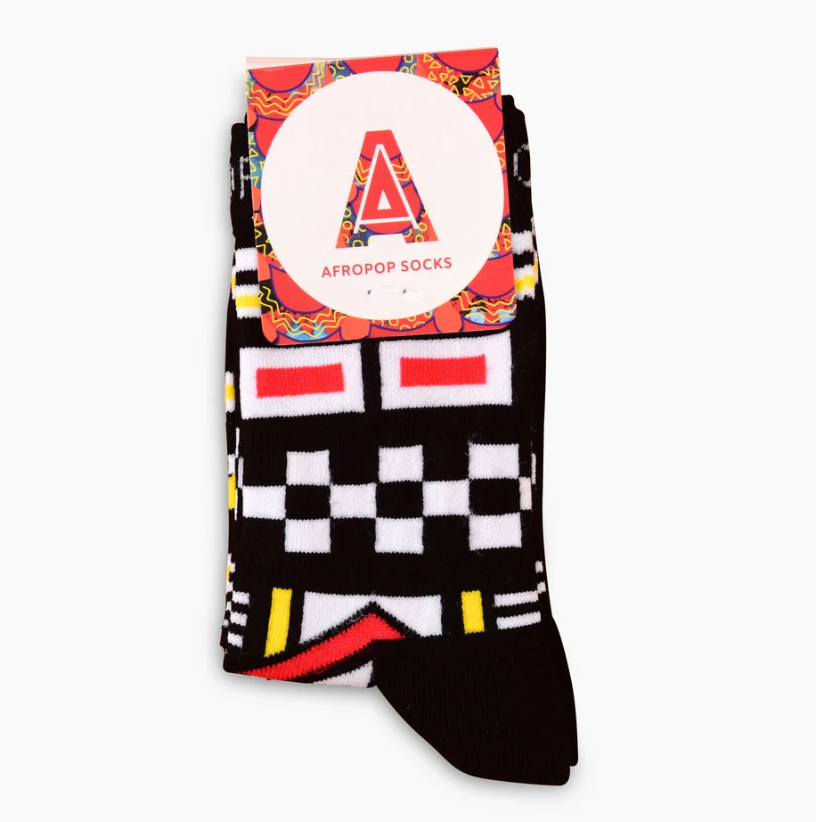 Afropop Socks - Kids - Ndebele